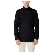 Overhemd Hugo Boss , Black , Heren