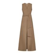 Elegante Jurken Collectie Blanca Vita , Brown , Dames