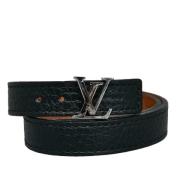 Pre-owned Leather louis-vuitton-jewelry Louis Vuitton Vintage , Black ...