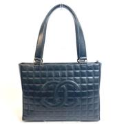 Pre-owned Leather chanel-bags Chanel Vintage , Black , Dames