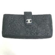 Pre-owned Leather chanel-bags Chanel Vintage , Black , Dames