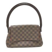 Pre-owned Fabric louis-vuitton-bags Louis Vuitton Vintage , Brown , Da...