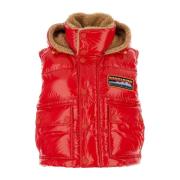 Rode Puffer Donsjas Dsquared2 , Red , Dames