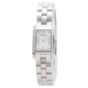 Pre-owned Stainless Steel watches Baume & Mercier Pre-owned , White , ...