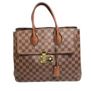 Pre-owned Canvas louis-vuitton-bags Louis Vuitton Vintage , Brown , Da...