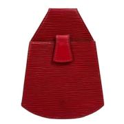 Pre-owned Leather louis-vuitton-bags Louis Vuitton Vintage , Red , Dam...