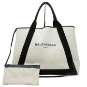 Pre-owned Fabric balenciaga-bags Balenciaga Vintage , Beige , Dames