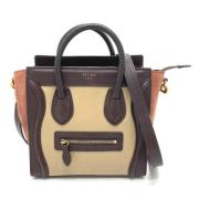 Pre-owned Leather handbags Celine Vintage , Brown , Dames