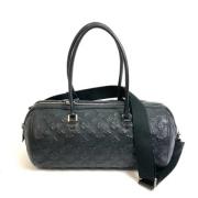 Pre-owned Leather louis-vuitton-bags Louis Vuitton Vintage , Black , D...