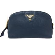 Pre-owned Leather prada-bags Prada Vintage , Blue , Dames