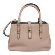 Pre-owned Leather shoulder-bags Bally Pre-owned , Beige , Dames