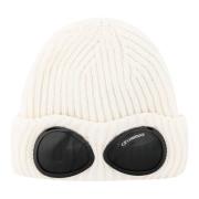 Witte Beanie Hoed Google Stijl C.p. Company , White , Heren