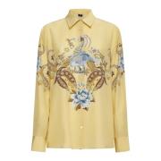 Stijlvolle Overhemden Etro , Yellow , Dames