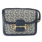 Pre-owned Fabric shoulder-bags Celine Vintage , Blue , Dames