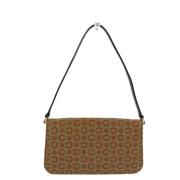 Pre-owned Fabric shoulder-bags Celine Vintage , Beige , Dames