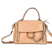 Pre-owned Leather crossbody-bags Chloé Pre-owned , Beige , Dames