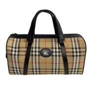 Pre-owned Canvas travel-bags Burberry Vintage , Brown , Dames