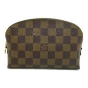 Pre-owned Canvas handbags Louis Vuitton Vintage , Brown , Dames