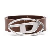 Bruine Oval-D Riem Diesel , Brown , Heren