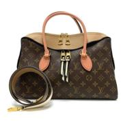 Pre-owned Canvas louis-vuitton-bags Louis Vuitton Vintage , Brown , Da...