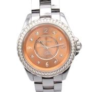 Pre-owned Stainless Steel watches Chanel Vintage , Pink , Dames