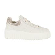 Strepen Veterschoenen Hogan , White , Dames