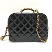 Pre-owned Fabric chanel-bags Chanel Vintage , Black , Dames