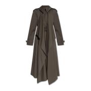 Trenchcoat met epauletten Alexander McQueen , Green , Dames