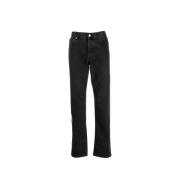 Zwarte Slim Denim Jeans Ss22 Ambush , Black , Heren