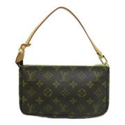 Pre-owned Canvas louis-vuitton-bags Louis Vuitton Vintage , Brown , Da...