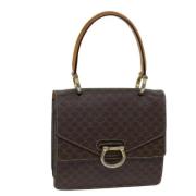 Pre-owned Leather handbags Celine Vintage , Brown , Dames