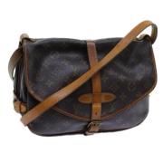 Pre-owned Canvas louis-vuitton-bags Louis Vuitton Vintage , Brown , Da...