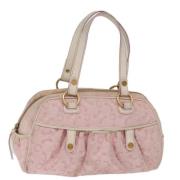 Pre-owned Canvas handbags Celine Vintage , Pink , Dames