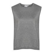 Sleeveless Tops Saint Tropez , Gray , Dames