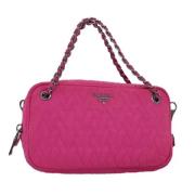 Pre-owned Nylon handbags Prada Vintage , Pink , Dames