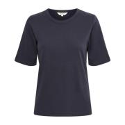 Klassiek Katoenen T-Shirt - Night Sky Part Two , Black , Dames