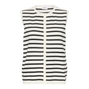 Gestreepte Vest Cardigan Saint Tropez , Multicolor , Dames