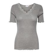 T-Shirts Saint Tropez , Gray , Dames