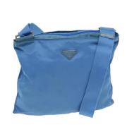 Pre-owned Nylon prada-bags Prada Vintage , Blue , Dames