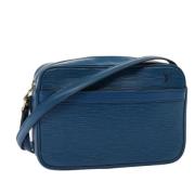 Pre-owned Leather louis-vuitton-bags Louis Vuitton Vintage , Blue , Da...