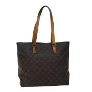 Pre-owned Canvas totes Louis Vuitton Vintage , Brown , Dames