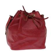 Pre-owned Leather louis-vuitton-bags Louis Vuitton Vintage , Red , Dam...