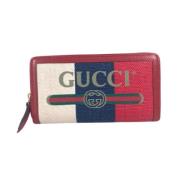 Pre-owned Canvas wallets Gucci Vintage , Multicolor , Dames