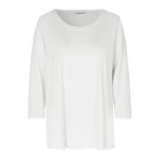 Zachte en loszittende Macecille Top Masai , White , Dames