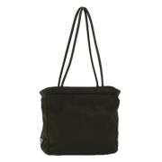 Pre-owned Nylon totes Prada Vintage , Green , Dames