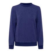 Gandysz Sweatshirt Midnight Sail Saint Tropez , Blue , Dames