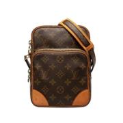 Pre-owned Canvas louis-vuitton-bags Louis Vuitton Vintage , Brown , Da...