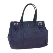 Pre-owned Nylon totes Prada Vintage , Purple , Dames