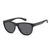 Cat-Eye Zonnebril Gepolariseerd Donkergrijs Polaroid , Black , Unisex