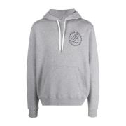 Icon Logo Print Hoodie Autry , Gray , Heren